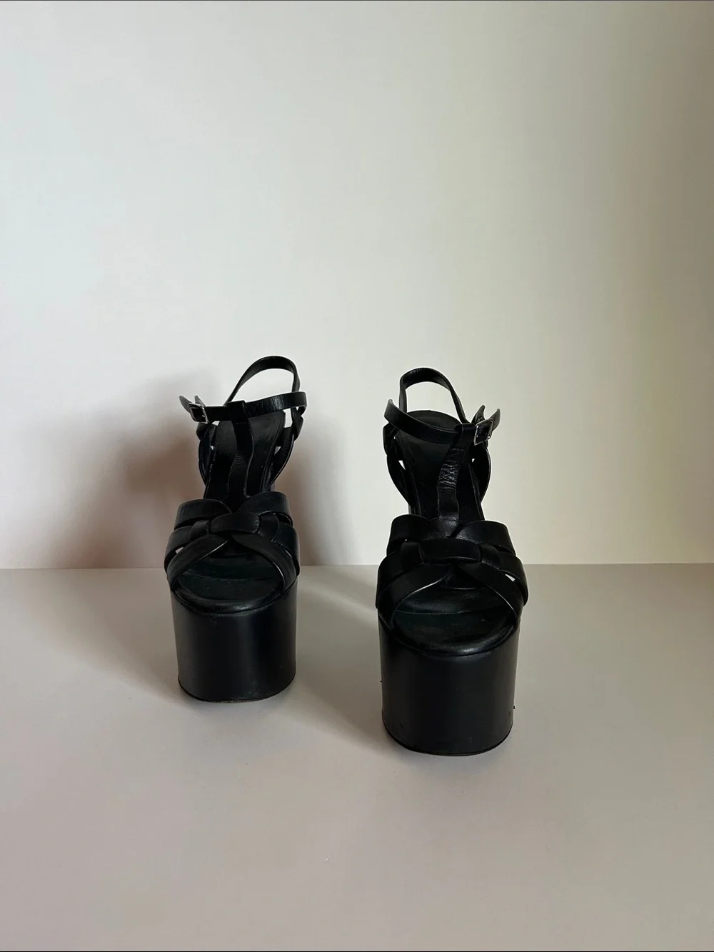 Saint Laurent statement platform